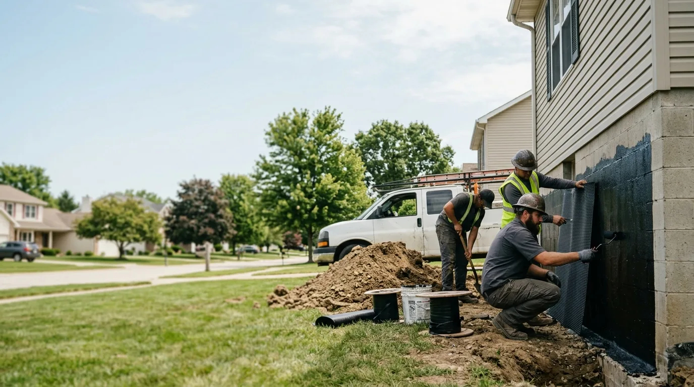 Basement Waterproofing in Sawyerville, IL near me